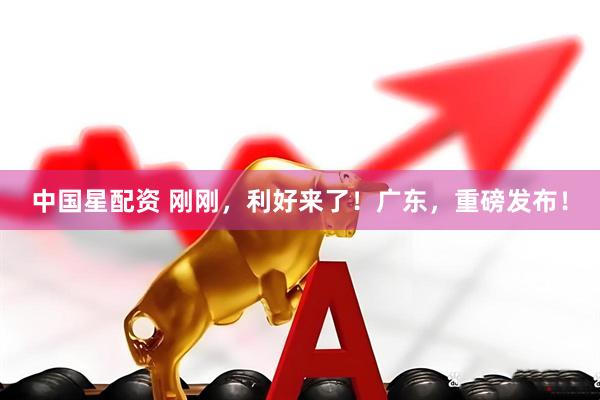 中国星配资 刚刚，利好来了！广东，重磅发布！