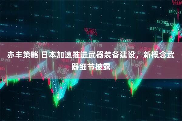 亦丰策略 日本加速推进武器装备建设，新概念武器细节披露