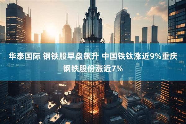 华泰国际 钢铁股早盘飙升 中国铁钛涨近9%重庆钢铁股份涨近7%